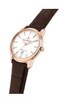 LUCIEN ROCHAT Iconic Brown Leather Strap