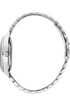 LUCIEN ROCHAT Bienne Silver Stainless Steel Bracelet