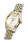 LUCIEN ROCHAT Bienne Two Tone Stainless Steel Bracelet