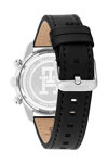 TOMMY HILFIGER Sport Chronograph Black Leather Strap