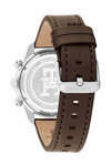 TOMMY HILFIGER Sport Chronograph Brown Leather Strap