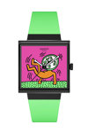 SWATCH Breaks Off Green Silicone Strap