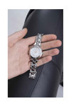 GUESS Collection Illusion Crystals Silver Stainless Steel Bracelet