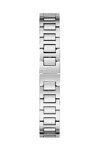 GUESS Collection Coussin Shape Min Crystals Silver Stainless Steel Bracelet