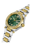 GUESS Collection Legacy Lady Crystals Two Tone Stainless Steel Bracelet