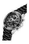 GUESS Collection Speedracer Chronograph Black Ceramic Bracelet