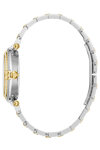 GUESS Collection Vogue Cable Crystals Two Tone Stainless Steel Bracelet