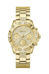 GUESS Majesty Zircons Gold Stainless Steel Bracelet