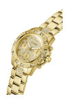 GUESS Majesty Zircons Gold Stainless Steel Bracelet