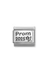 Link NOMINATION Numbers 'Prom 2025' made of Stainless Steel and Sterling Silver