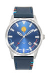 PATROUILLE DE FRANCE Airshow Blue Leather Strap