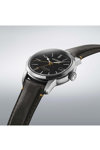 SEIKO Presage Craftsmanship Series Urushi Lacquer Dial GMT Black Leather Strap