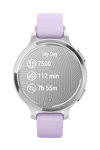 GARMIN Lily® 2 Active Silver with Purple Jasmine Silicone Strap