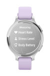 GARMIN Lily® 2 Active Silver with Purple Jasmine Silicone Strap