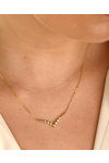 Νecklace 18ct Gold with Diamonds by SAVVIDIS