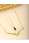 Νecklace 18ct Gold with Diamonds by SAVVIDIS