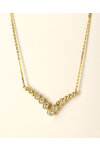 Νecklace 18ct Gold with Diamonds by SAVVIDIS