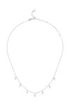 DOUKISSA NOMIKOU Multi Cross Necklace Silver