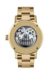 INGERSOLL Jazz Automatic Dual Time Gold Stainless Steel Bracelet