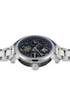 INGERSOLL Arc Automatic Dual Time Silver Stainless Steel Bracelet