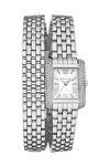 MICHAEL KORS Emery Crystals Silver Stainless Steel Bracelet