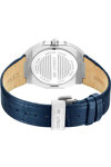 CERRUTI Leadri Blue Leather Strap