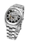 QUANTUM Q-Master Automatic Silver Metallic Bracelet