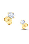 Εarrings ETHO MESSINA with Lab-Grown Diamond 0.54 ct Brilliant Cut