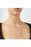 CHIARA FERRAGNI Silver Collection Necklace with Zircons