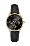 CLUSE Minuit Black Leather Strap