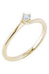 Solitaire Ring 18ct Gold with Diamond by SAVVIDIS (No 54)