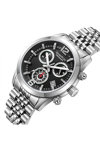 QUANTUM Adrenaline Chronograph Silver Metallic Bracelet