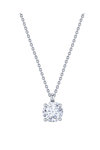 18K White Gold Necklace with Diamond by SAVVIDIS