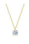 18K Gold Necklace with Diamond by SAVVIDIS