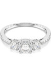 SWAROVSKI White Stilla Atrract ring (round cut) (No 55)