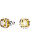 SWAROVSKI Yellow Birthstone November stud earrings (square cut)