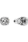 SWAROVSKI White Birthstone April stud earrings (square cut)