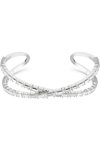 SWAROVSKI White Hyperbola Infinity cuff (Large)