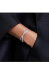 SWAROVSKI White Hyperbola Infinity cuff (Large)