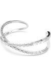 SWAROVSKI White Hyperbola Infinity cuff (Large)