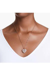 SWAROVSKI White Idyllia pendant Crystal Pearl Heart