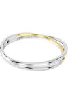 SWAROVSKI White Hyperbola bangle round cut (Large)