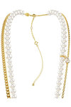 SWAROVSKI White Idyllia body chain Crystal Pearl