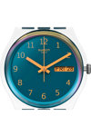 SWATCH Essentials Blue Away Blue Silicone Strap