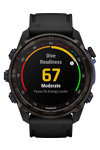 GARMIN Descent Mk3i Carbon Grey DLC Titanium with Black Silicone Band