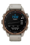 GARMIN Descent Mk3i Bronze PVD Titanium with French Grey Silicone Band