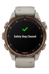 GARMIN Descent Mk3i Bronze PVD Titanium with French Grey Silicone Band