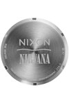 NIXON Nirvana Sentry Grey Leather Strap