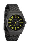 NIXON Nirvana Time Teller Black Stainless Steel Bracelet