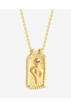 Good Luck Necklace Charm 2025 The Radiant Serpent Amulet made of gold-plated 925 Silver by SOLEDOR